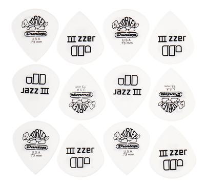 Dunlop Tortex Jazz III White 0,73