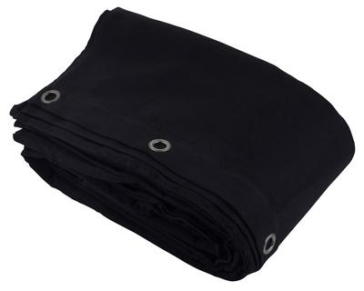 Stairville Curtain 160g/m² 6.0x3.0m Bk