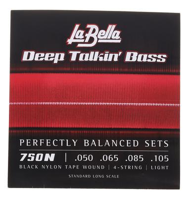 La Bella 750N Black Nylon L