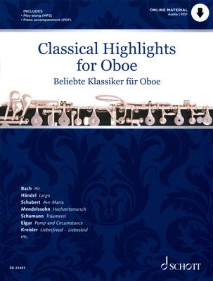 Schott Classical Highlights Oboe