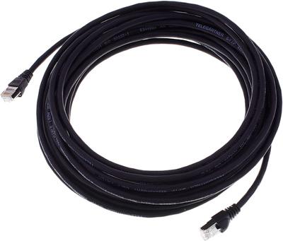 Telegärtner CAT6A Patchkabel 10m, sw