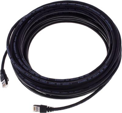 Telegärtner CAT6A Patchkabel 15m, sw