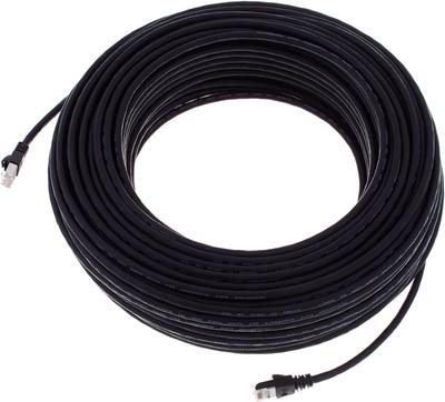Telegärtner CAT6A Patchkabel 50m, sw