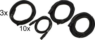 Stairville DMX Cable Set "Mix"""