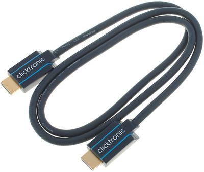 Clicktronic HDMI Casual Cable 1m
