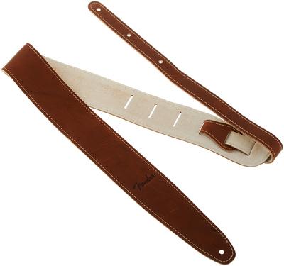 Fender Ball Glove Leather Strap BRN