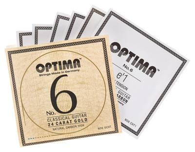 Optima No.6 Gold Strings Carbon High