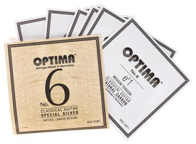 Optima No.6 Silver Strings Carbon Med