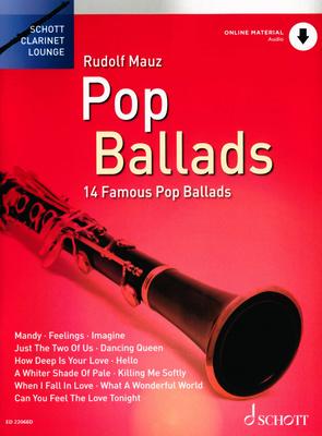 Schott Pop Ballads Clarinet