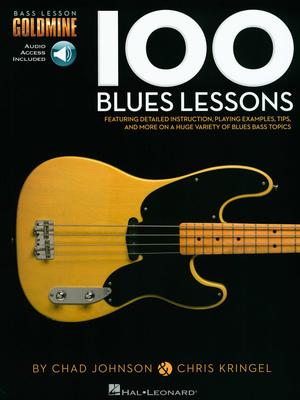 Hal Leonard 100 Blues Lessons Bass