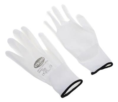 Thomann Nylon gloves white size 9