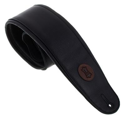 Levys Leather Strap 4,5" BK"