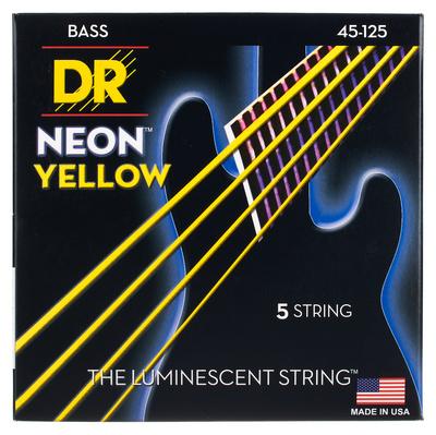 DR Strings Neon Yellow NYB5-45