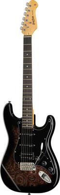 Harley Benton ST-70 Black Paisley B-Stock