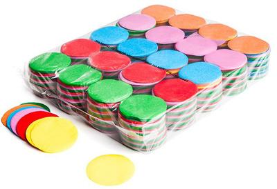 Magic FX Confetti round Ø 55mm Multic.