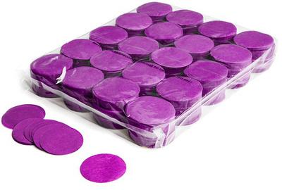 Magic FX Confetti round Ø 55mm Purple