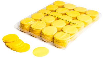Magic FX Confetti round Ø 55mm Yellow