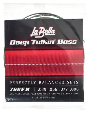 La Bella 760FX Flatwound String Set