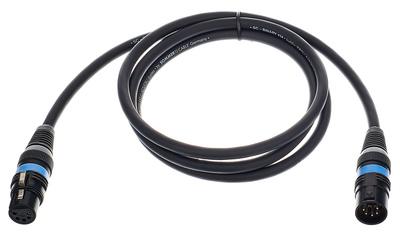 Sommer Cable DMX cable black 1,5m 5 Pol.