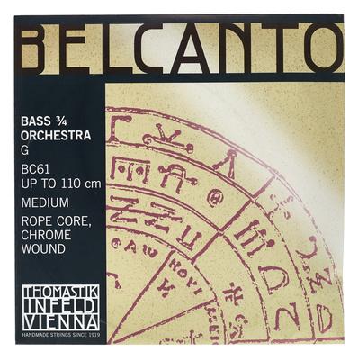Thomastik BC61 Belcanto G Bass 3/4