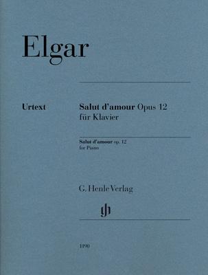 Henle Verlag Elgar Salut d'Amour Piano
