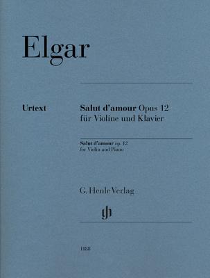 Henle Verlag Elgar Salut d'Amour Violin