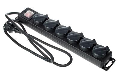 Varytec multiple outlet strip six-way
