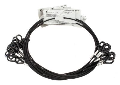 Stairville Safety Set 100cm/3mm Bk 10pcs
