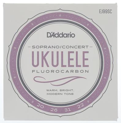 Daddario EJ99SC Soprano/Concert Ukulele