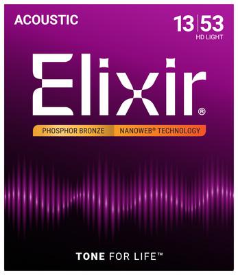 Elixir 16182 Phosphor Bronze HD Light