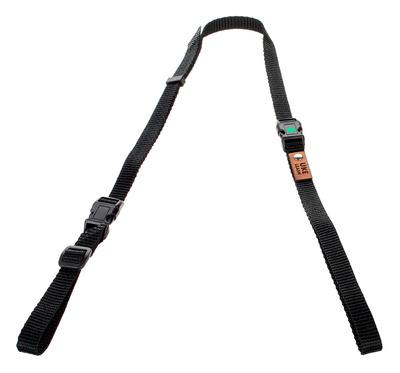 Uke Leash Half Strap Black Medium