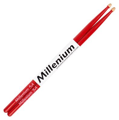 Millenium H5A Hickory Sticks Red