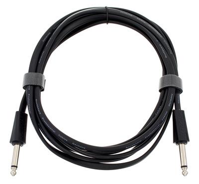 Rockboard Flat Lead Cable 300cm S/S blk
