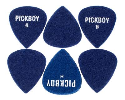 Pickboy Felt Raindrop Blue Hard Pick S