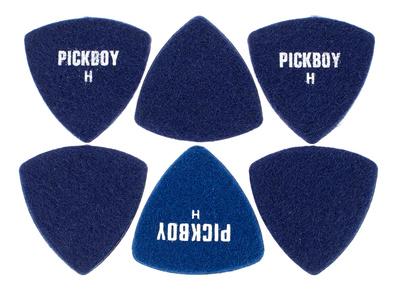 Pickboy Felt Triangle Blue Hard Pick S