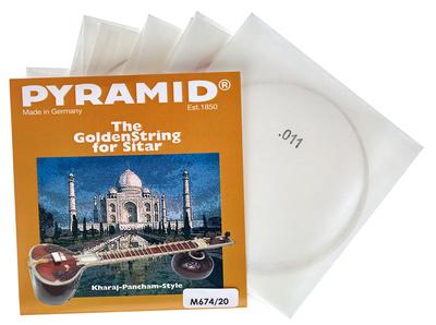 Pyramid M674/20 Medium Sitar Strings