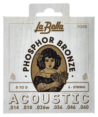 La Bella 7GPD Phosphor Bronze DADGAD