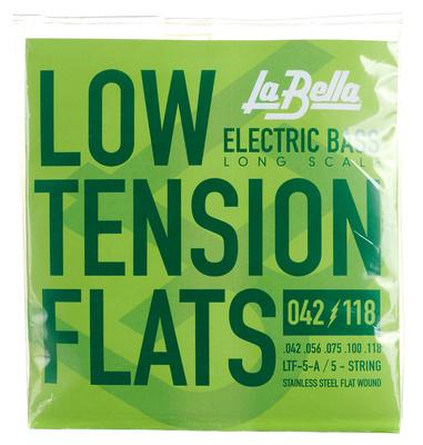 La Bella LTF-5A Bass LowTension Flats L