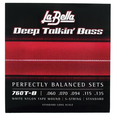 La Bella 760T-B White Nylon Tape MED