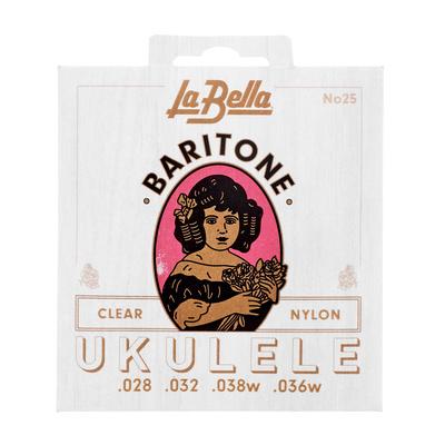La Bella 25 Baritone Ukulele