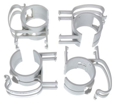 Stairville Snap silver 4 pcs