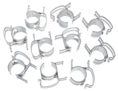 Stairville Snap silver 10 pcs