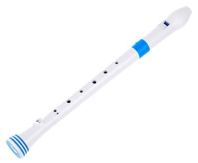 Nuvo Soprano Recorder white-blue