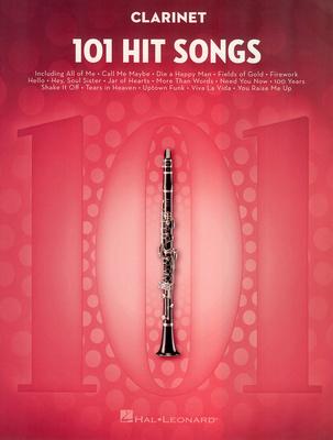 Hal Leonard 101 Hit Songs For Clarinet