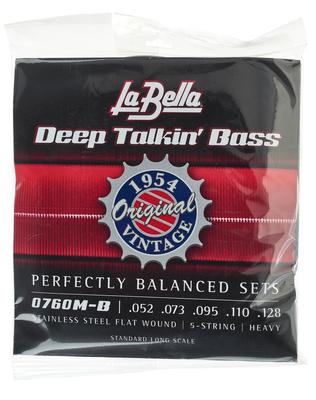 La Bella 0760M-B Deep Talkin Bass