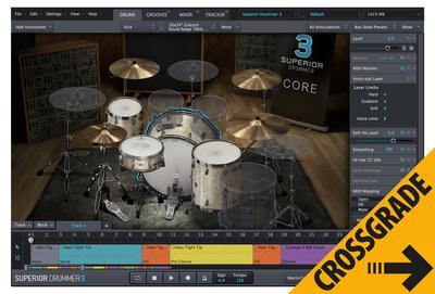 Toontrack Superior Drummer 3 Crossgrade