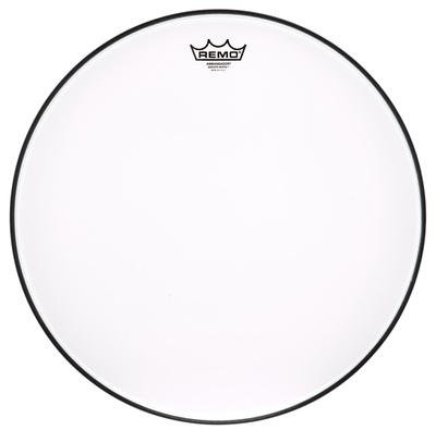 Remo 18" Ambassador Smooth White"