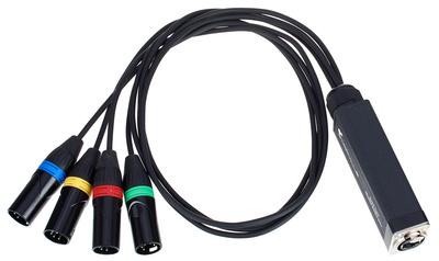Stairville RJ45 DMX Shuttle Snake MX4-5p