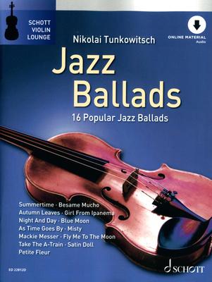 Schott Jazz Ballads Violin