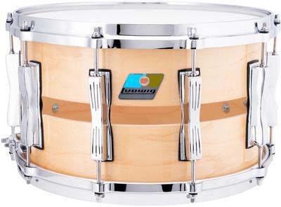 Ludwig 14"x08"" Slotted Coliseum Maple"